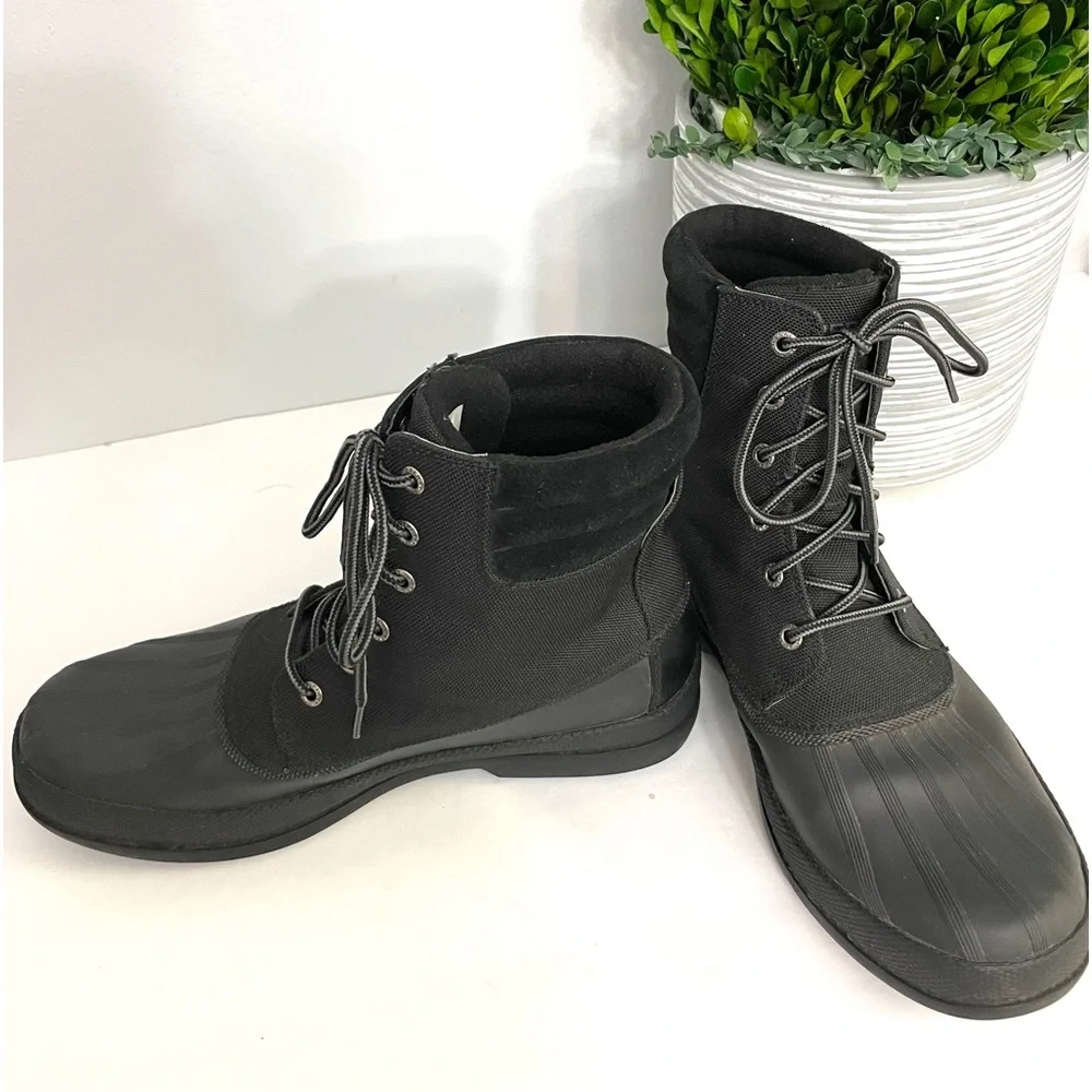 Sperry Men’s Cold Bay Chukka Boots Black Size 9.5